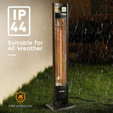 DS BD Maxkon Freestanding Infrared Heater 1500W Electric Patio Space Warmer