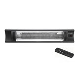 DS BD Maxkon 2000W Infrared Heater IP55 Carbon Fibre Electric Space Room Patio
