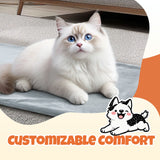 DS BD Pet Dog Heating Pad Heated Cat Bed Blanket Waterproof Electric Heater60x45