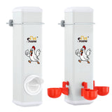 DS BD Chicken Bird Feeder Water Dispenser Automatic Waterer Poultry Food Drinker