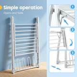 DS BD Heated Clothes Airer Dryer 2 in 1 Electric Towel Rail Laundry Shoe Heater