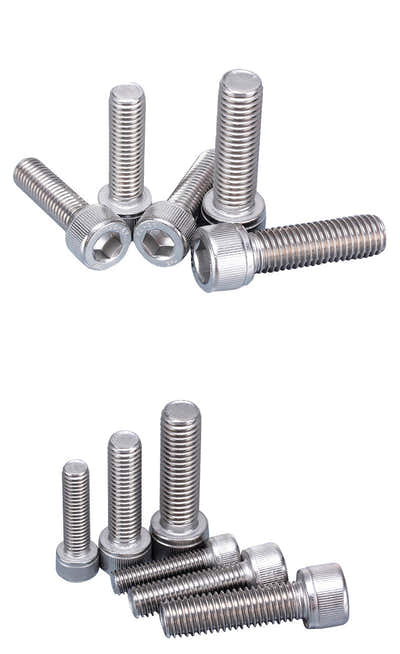 DS BS 1080PCS Stainless Steel Screws and Nuts Hex Socket Head Cap