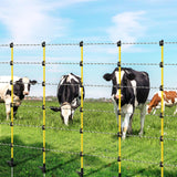 DS BD Electric Fence Post 20pcs 127cm Tread Step In Wire Temporary FencingGarden