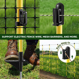 DS BD Electric Fence Post 20pcs 127cm Tread Step In Wire Temporary FencingGarden