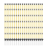 DS BD Electric Fence Post 20pcs 127cm Tread Step In Wire Temporary FencingGarden