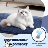 DS BD Heated Dog Pad Pet Cat Heating Bed Inflatable Electric Heater Puppy Doggy