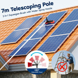DS BD 7m Water Fed Pole Window Cleaning Tool Solar Panel Washing Kit Set