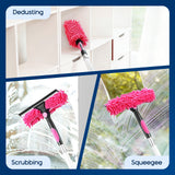 DS BD 7m Water Fed Pole Window Cleaning Tool Solar Panel Washing Kit Set