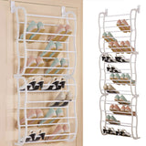 DS BS 12 Tier Over the Door Shoe Rack Organizer