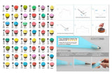 DS BS 106pcs Cake Decorating Supplies Kit - 53 Icing Tips