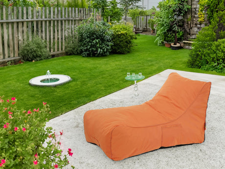 Outdoor Foam Bed Orange