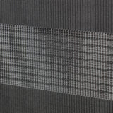 DS BS Zebra Roller Shades Blind Curtain Black 80x150cm