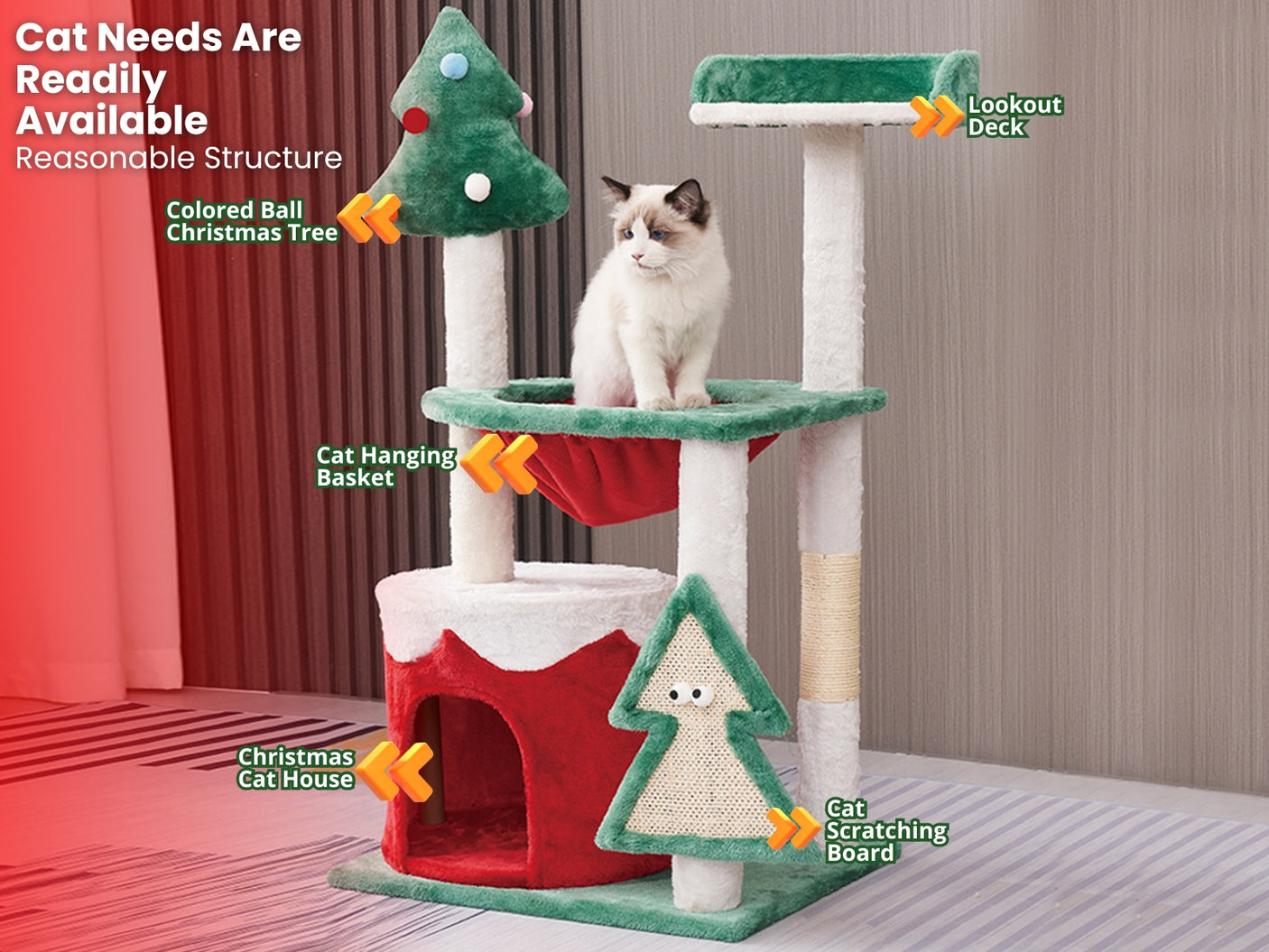 Cat tree 0.9m