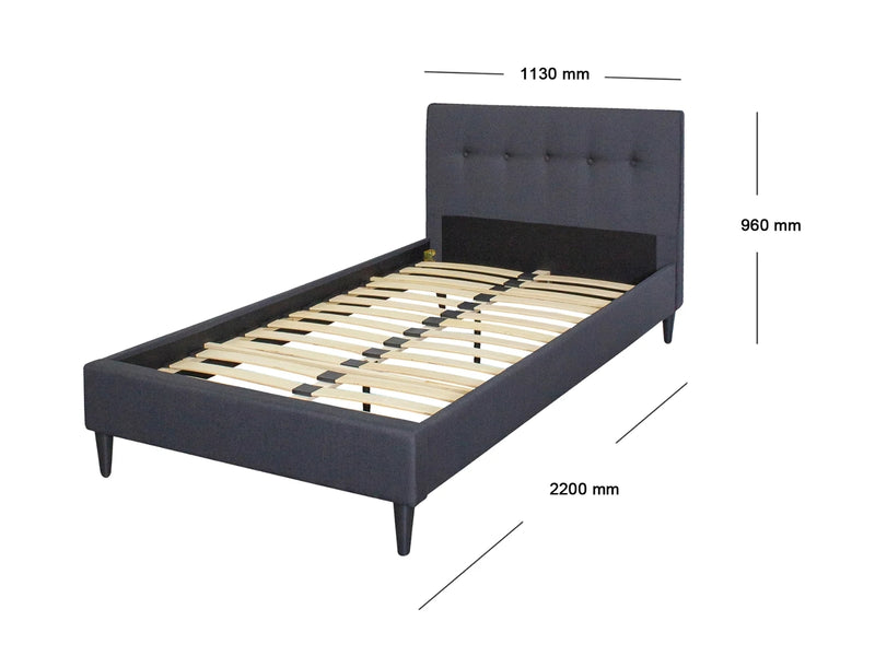 Novo Bed Frame - King Single