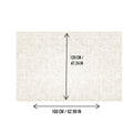 DS BS Area Rug 120x160cm Modern Minimalist Living Room Carpet - Soft Sand Beige