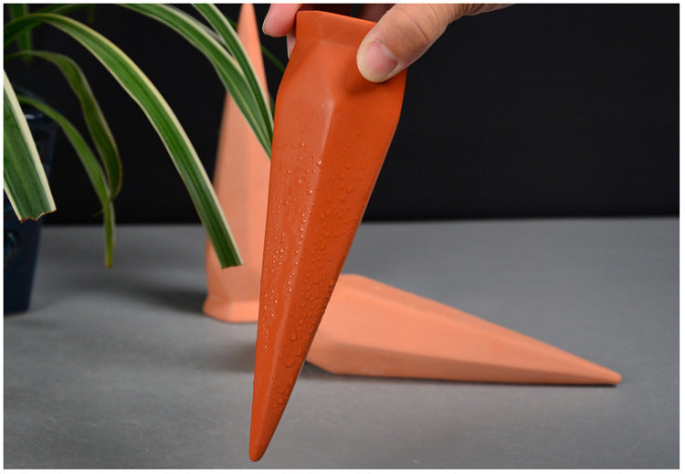 DS BS 6 Pack Terracotta Slow Release Plant Watering Spikes