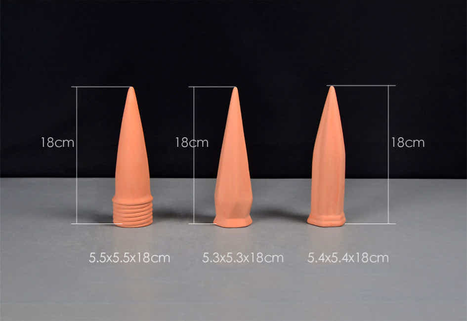DS BS 6 Pack Terracotta Slow Release Plant Watering Spikes