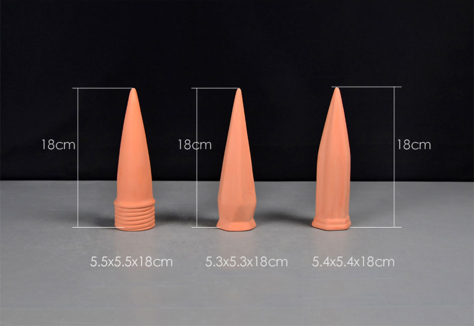 DS BS 6 Pack Terracotta Slow Release Plant Watering Spikes