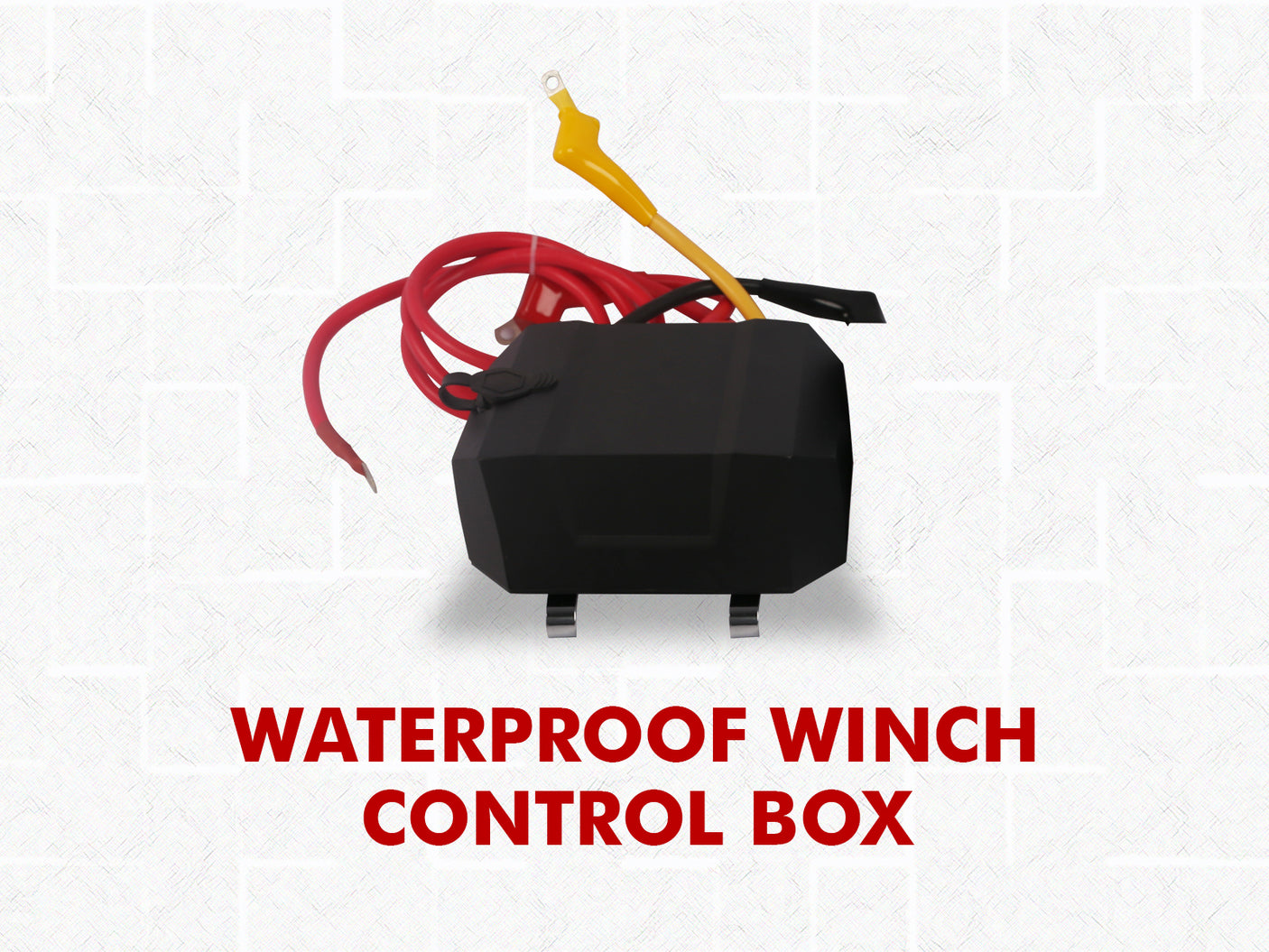 13000lbs Winch Set-Syn. Rope