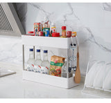 DS BS 4 Tiers Gap Storage Organizer Rack Shelf with Wheels