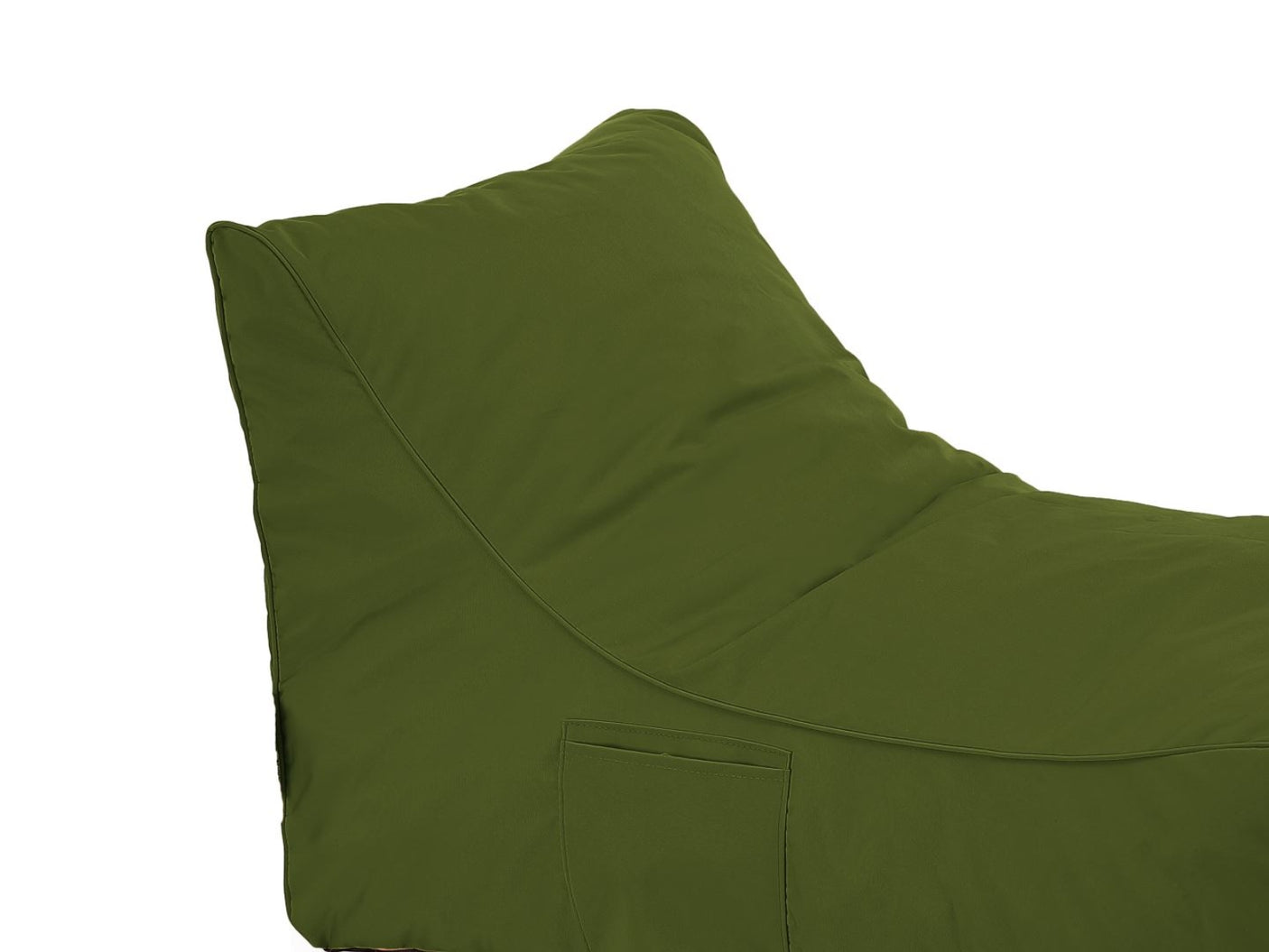 Outdoor Foam Bed Olive Green