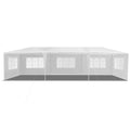 DS BD 3x9m White Walled Waterproof Outdoor Gazebo