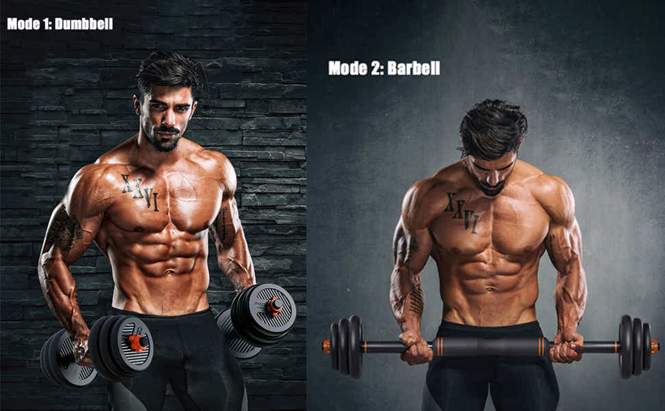 DS BS Multifunctional Dumbbells Weights Set -40kg