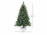 DS Christmas Tree with Red Berry Tips - 5FT/150cm