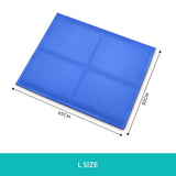 DS BD Pet Dog Cool Pad Gel Mat Self Cooling Non Toxic Bed Cushion Large