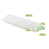 DS BD Body Pillow Support Long Bamboo Cover Memory Foam Luxdream