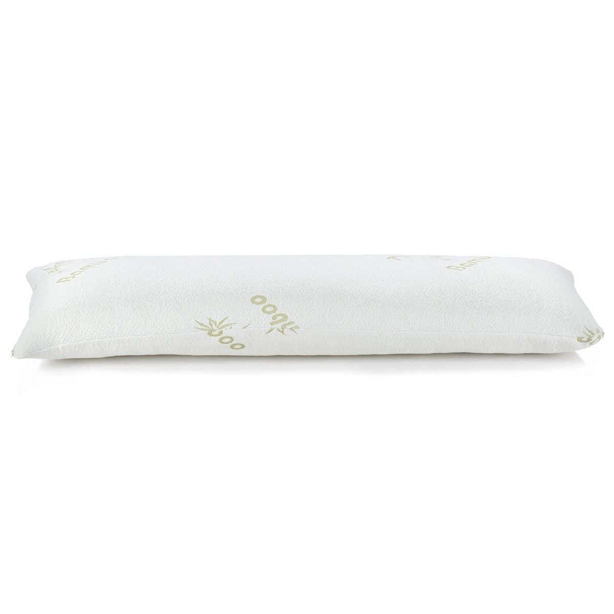 DS BD Body Pillow Support Long Bamboo Cover Memory Foam Luxdream