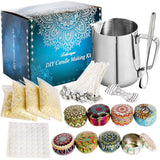 DS BS 66pcs Beeswax Candle Making Kit Pigment Set
