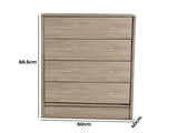 Bardalona 4-Drawer Oak