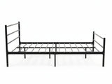 Sol Metal Bed Frame Black - King Single