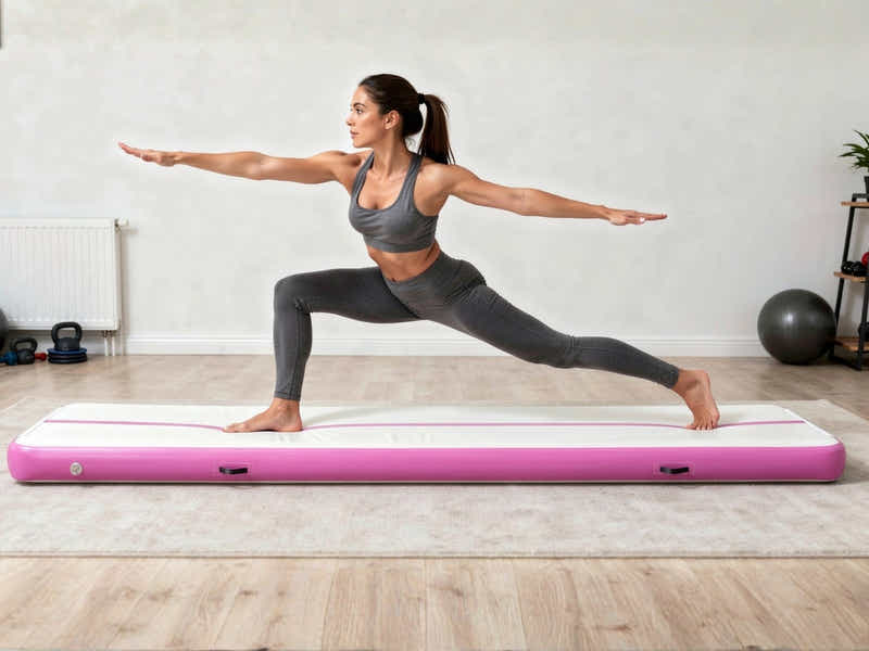 Air Track Pink & Grey – 500cm x 100cm x 10cm