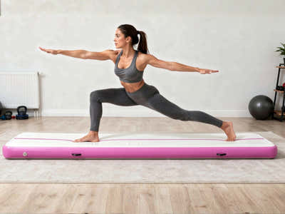 Air Track Pink & Grey – 500cm x 100cm x 10cm