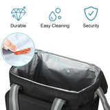 DS BS 14L Large Capacity Insulated Cooler Leakproof Tote Bag-Grey