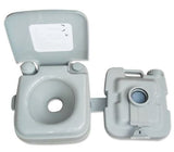 DS BD Portable Toilet Camping Potty Restroom 10L Square Light Gray