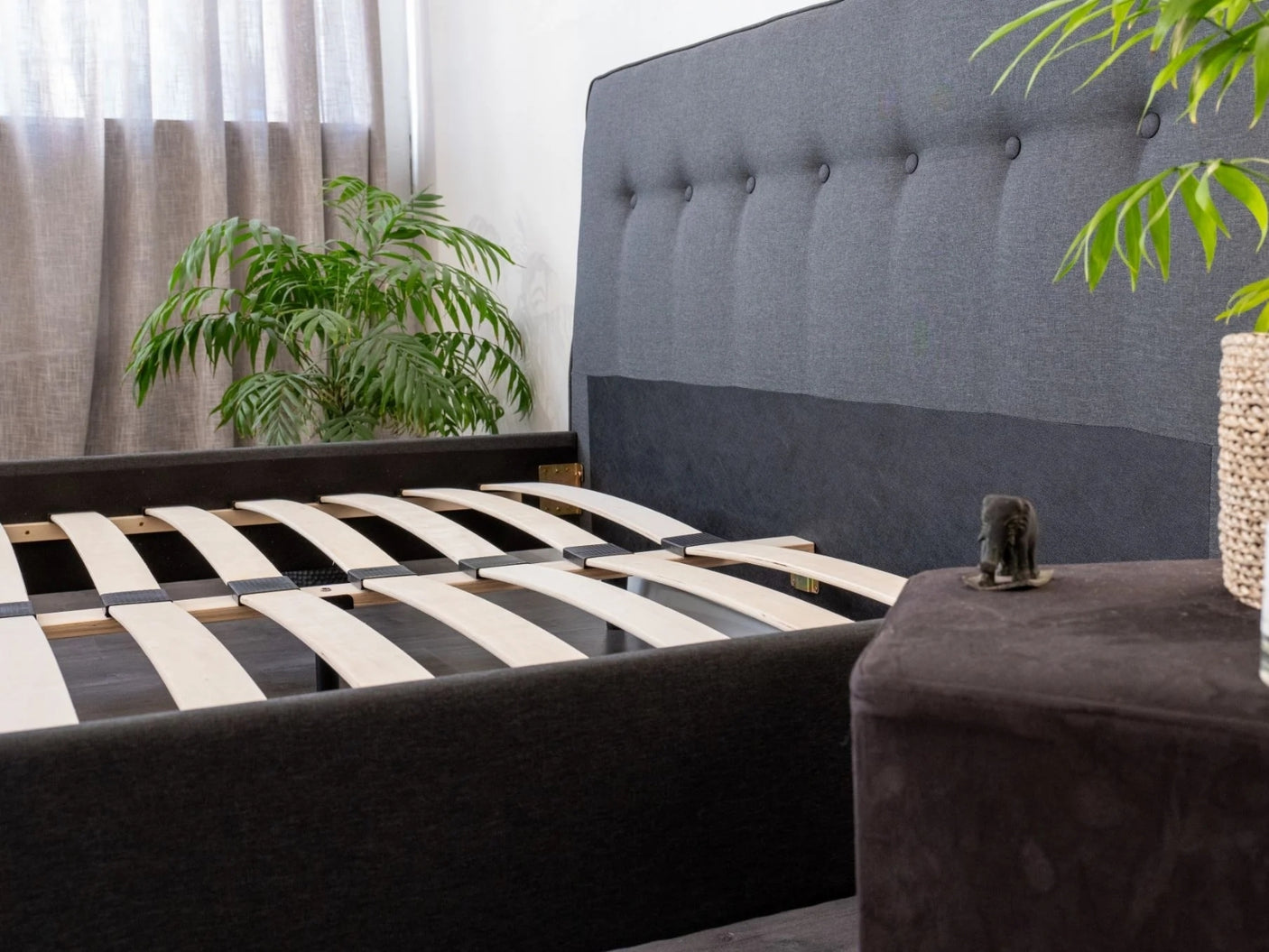 Novo Queen Bed & 15cm Bonnell Mattress Combo