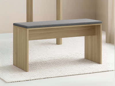 Skog Wooden Dining Bench - 90 cm