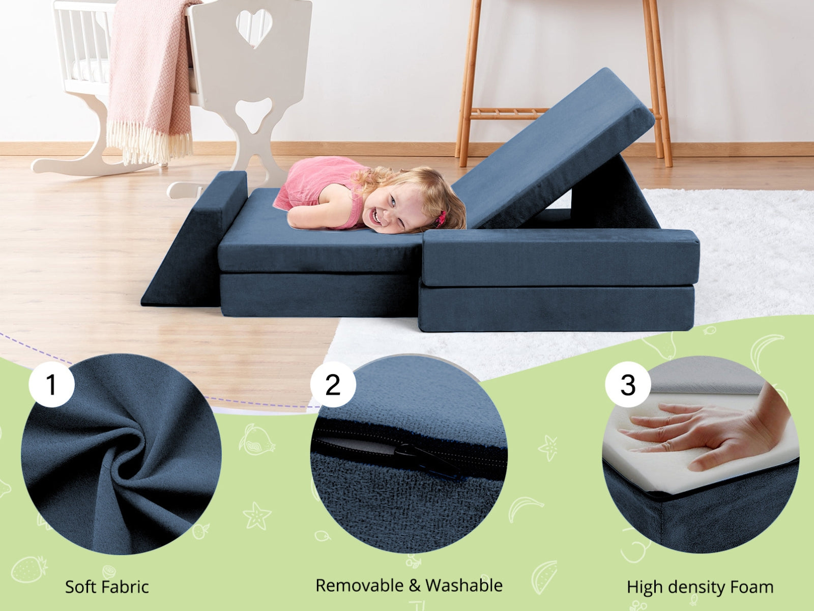 Play couch Grey
