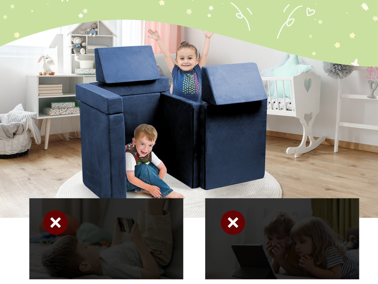 Play couch Grey