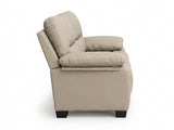 Nelda Cat Paw Leather Sofa Set - Brown