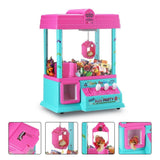DS BD Toy Claw Machine Candy Catch Grabber Game with Lights Music 24 Coins