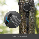 DS BD MAXKON 520L/Hr Portable Outdoor Gas LPG Instant Shower Water Heater White