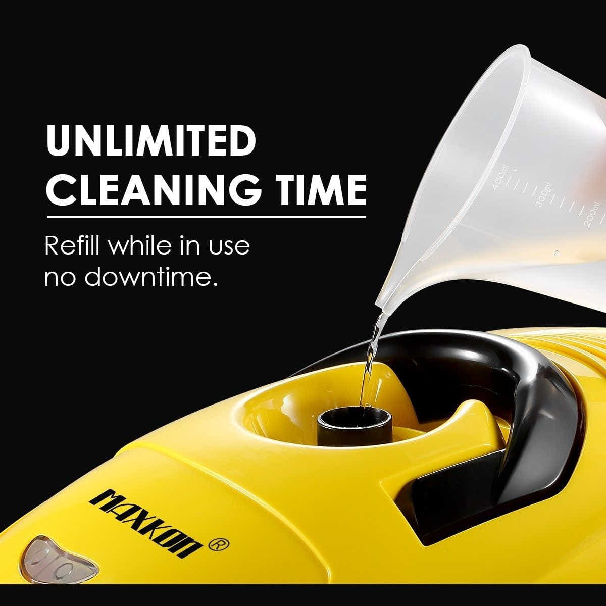 DS BD Maxkon 3.4L Commercial Home High Pressure Steam Mop Carpet Floor Window
