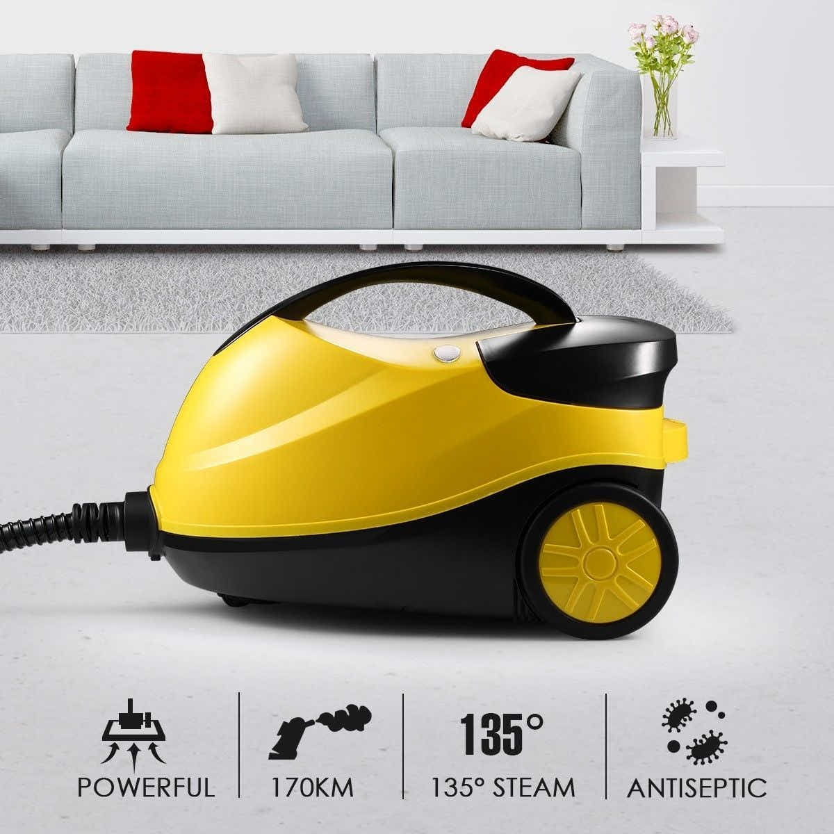 DS BD Maxkon Home High Pressure Carpet Floor Window Steam Cleaner Mop