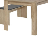 Skog Wooden Dining Table - 160 cm