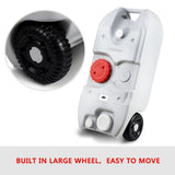 DS BD 40L Wheel Water Tank Portable Caravan Camping Motorhome Container Grey