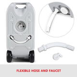 DS BD 40L Wheel Water Tank Portable Caravan Camping Motorhome Container Grey